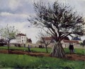 Manzanos en pontoise 1868 Camille Pissarro